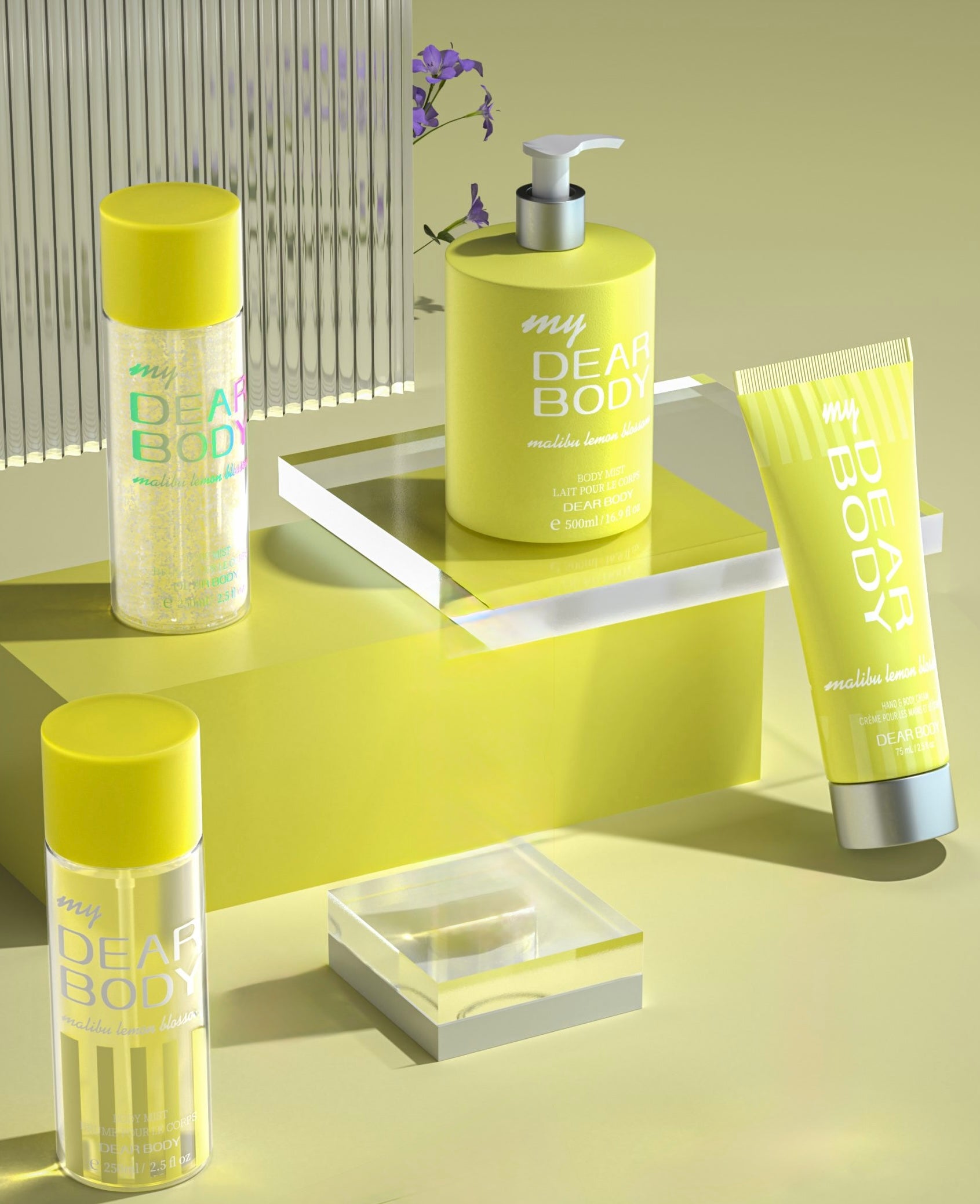 Malibu Lemon Blossom Set
