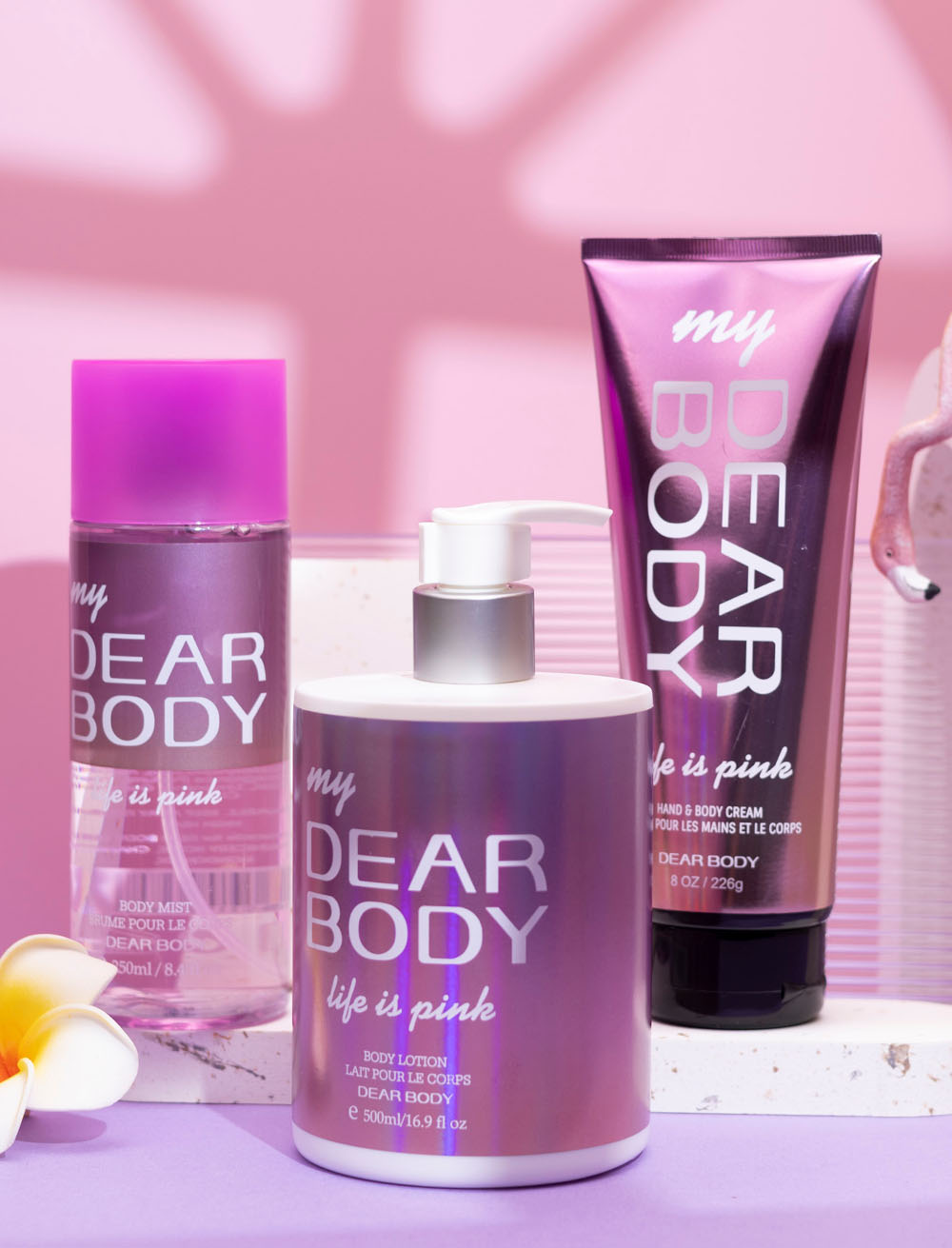 Life Is Pink Set