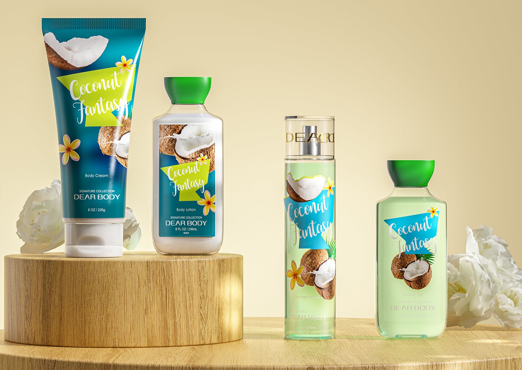 Coconut Fantasy Set